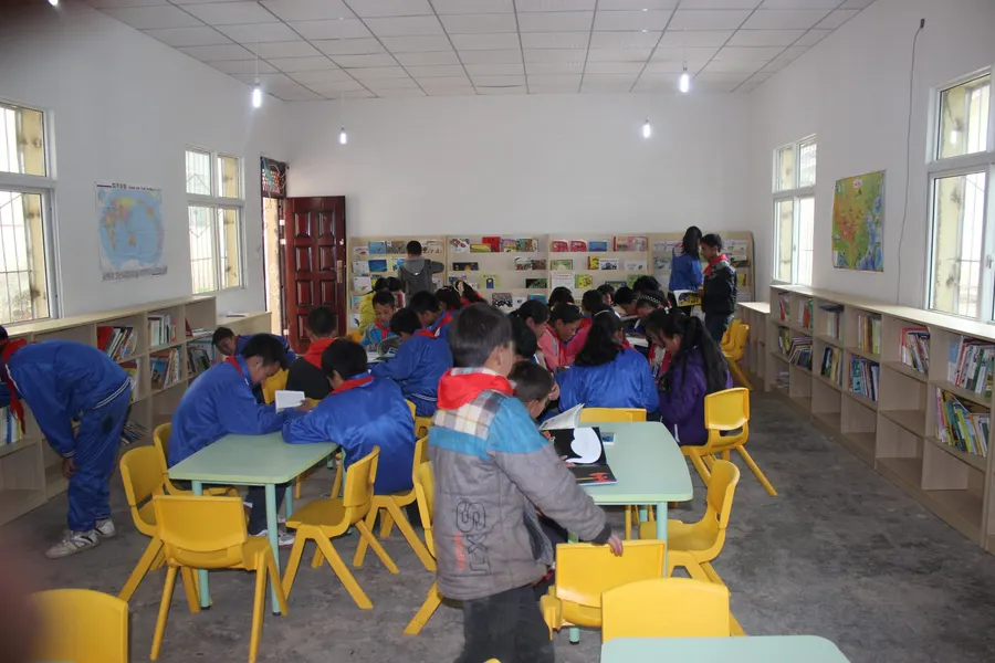 Zhuhe, Sichuan, the reading room.
