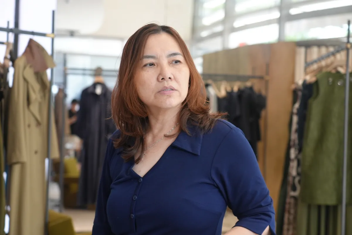 A moment from the Max Mara Shopping Event.
