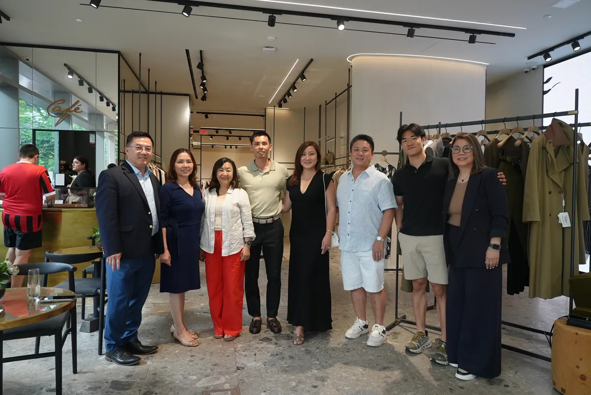 Members of the CAAF community together at Max Mara Manhasset.